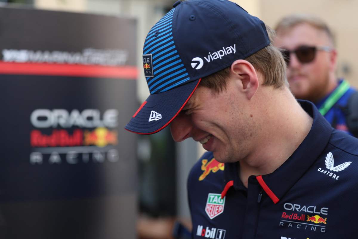 Verstappen felice